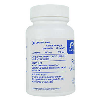 Pure Encapsulations Reduced Glutathione 60 Kapsül