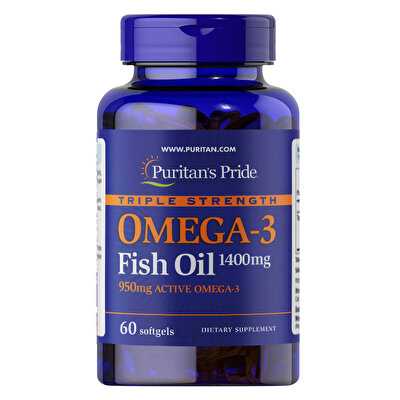 Puritan's Pride Omega 3 1400 Mg 60 Kapsül