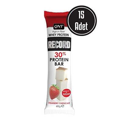Qnt Record 30% Protein Bar 60 Gr 15 Adet