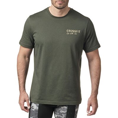 Reebok Crossfit Mess You Up T-shirt Haki/Yeşil