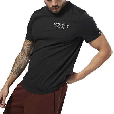 Reebok Crossfit Mess You Up T-shirt Siyah