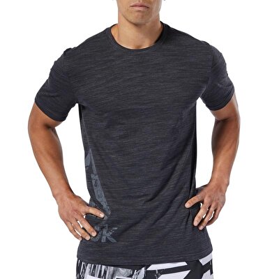 Reebok Training Essentials Marble Group T-Shirt - Siyah