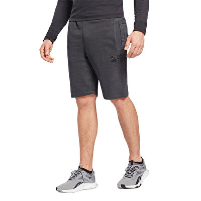 Reebok Training Essentials Melange Şort Siyah