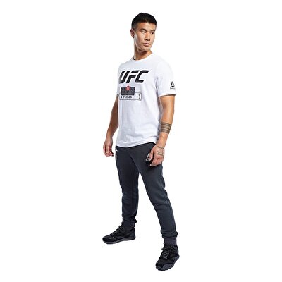 Reebok Ufc Fg Fight Week Tee T-Shirt Beyaz
