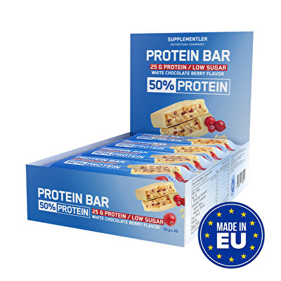 Supplementler.com %50 Protein Bar 50 Gr 12 Adet