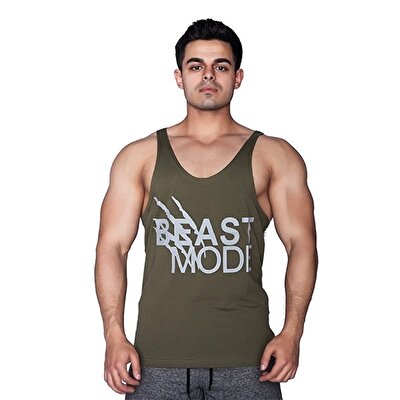 Supplementler.com  Beast Mode Fitness Atleti Yeşil