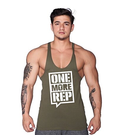 Supplementler.com One More Rep Fitness Atleti Yeşil