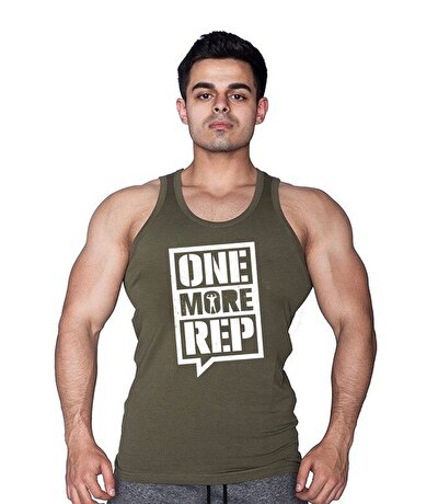 Supplementler.com One More Rep Tanktop Yeşil