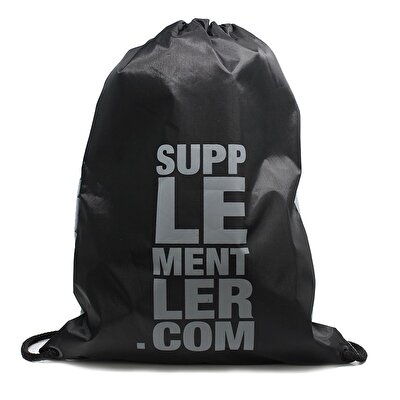 Supplementler.com İpli Çanta Siyah-Gri