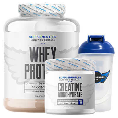 Supplementler.com Whey Protein 2000 Gr + Creatine 509 Gr Kombinasyonu