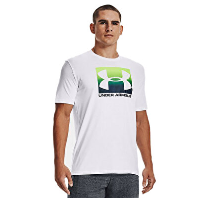 Under Armour Boxed Sportstyle Kısa Kollu T-Shirt Beyaz