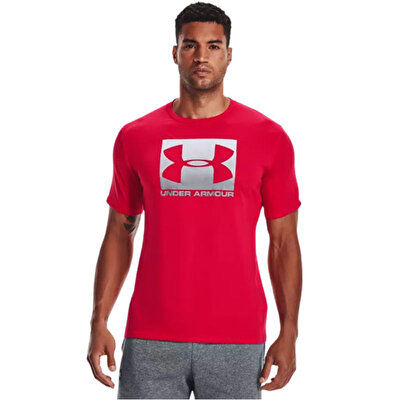 Under Armour Boxed Sportstyle Kısa Kollu T-Shirt Kırmızı