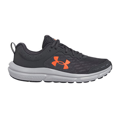 Under Armour Charged Assert 10 Ayakkabı Gri Turuncu