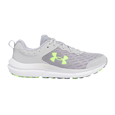Under Armour Charged Assert 10 Ayakkabı Gri Yeşil