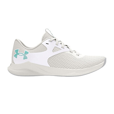 Under Armour Charged Aurora 2 Kadın Ayakkabı Beyaz Turkuaz