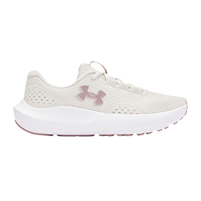 Under Armour Charged Surge 4 Kadın Ayakkabı Beyaz Pembe