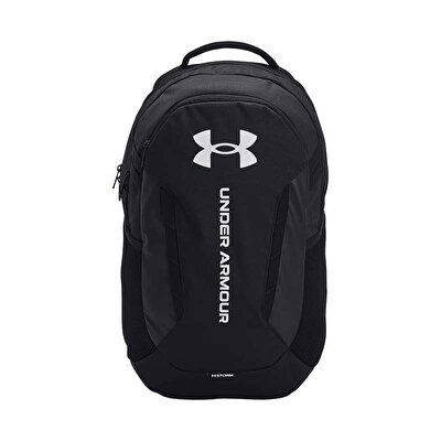 Under Armour Hustle 6.0 Sırt Çantası Siyah Beyaz