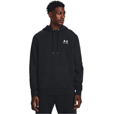 Under Armour Icon Essentials Fleece Kapüşonlu Sweatshirt Siyah