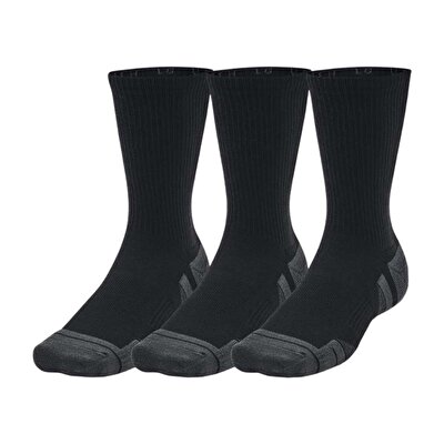 Under Armour Performance Tech 3'Lü Paket Crew Çorap Siyah
