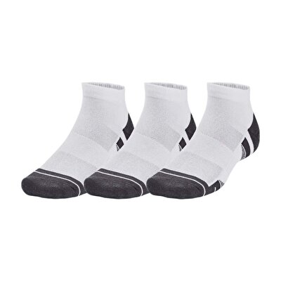 Under Armour Performance Tech 3'Lü Paket Low Cut Çorap Beyaz