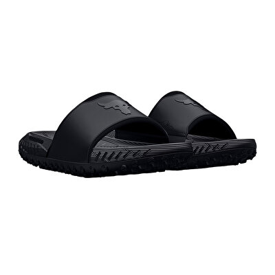 Under Armour Project Rock 3 SL Terlik Siyah