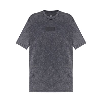 Under Armour Project Rock Heavyweight Oversize Kısa Kollu T-Shirt Siyah