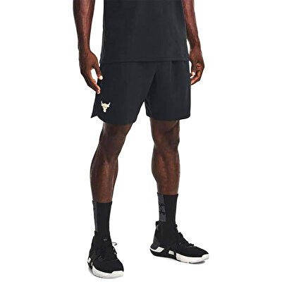 Under Armour Project Rock Woven Şort Siyah
