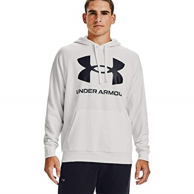 Under Armour Rival Flc Big Logo Sweatshirt Beyaz
