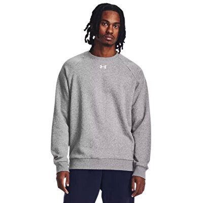 Under Armour Rival Fleece Crew Sweatshirt Gri