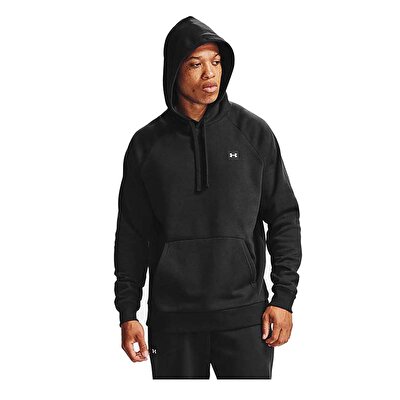 Under Armour Rival Fleece Kapüşonlu Sweatshirt Siyah