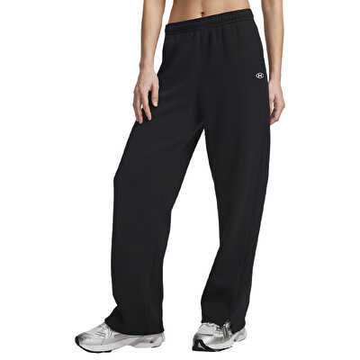 Under Armour Rival Fleece Straight Pant Kadın Eşofman Altı Siyah