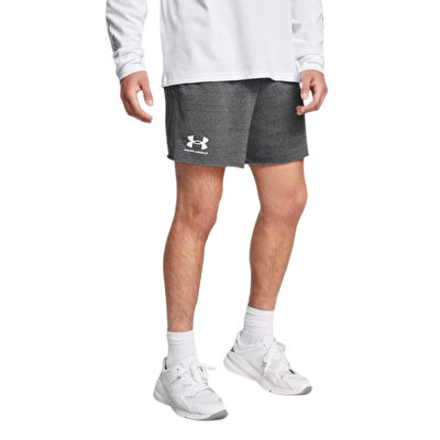 Under Armour Rival Terry 6" Şort Gri