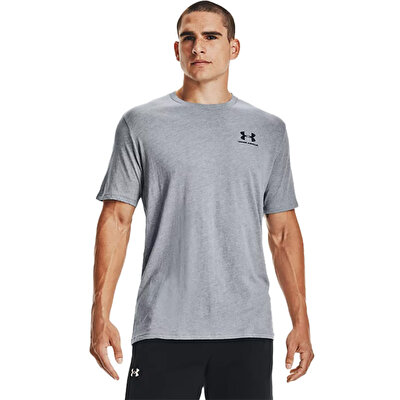 Under Armour Sportstyle Left Chest T-Shirt Gri