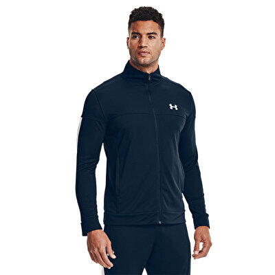 Under Armour Sportstyle Pique Track Jacket Fermuarlı Üst Lacivert
