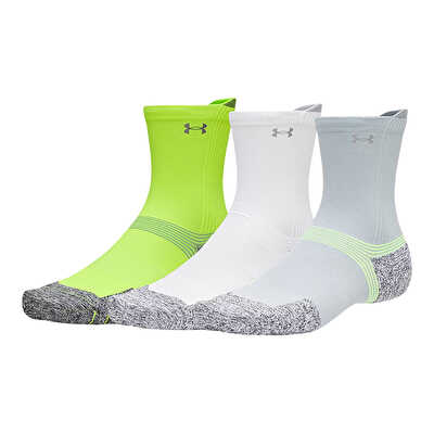 Under Armour Velociti Run Cush 3'lü Paket Crew Çorap Çok Renkli