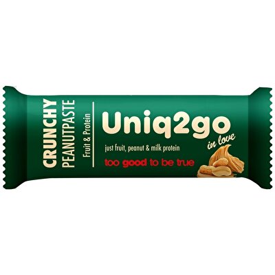 Uniq2go In Love Fıstık Ezmeli Protein Bar 32 Gr