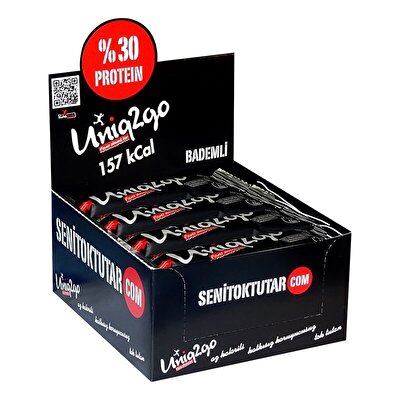 Uniq2go Power Protein Bar 45 Gr 16 Adet
