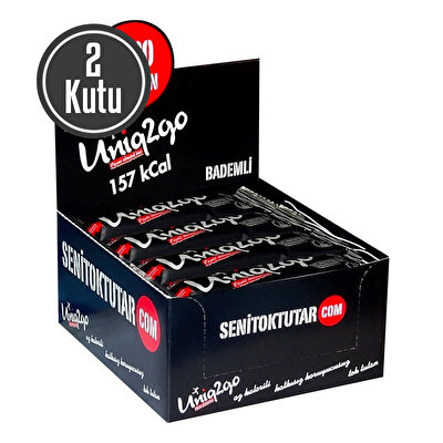 Uniq2go Power Protein Bar 45 Gr 16 Adet x 2 Kutu