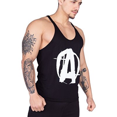 Universal Animal Logo Fitness Atleti Siyah