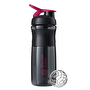 Blender Bottle Sportmixer Siyah Pembe 760 ml