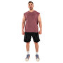 Kingsize Darksteel Antik Yıkamalı Kolsuz T-Shirt Bordo