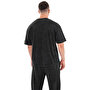 Kingsize Darksteel Antik Yıkamalı Oversize T-Shirt Siyah