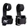 MuscleCloth Big Grip Pro Lifting Straps + Pro Wrist Wraps Seti Siyah