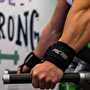 MuscleCloth Big Grip Pro Lifting Straps + Pro Wrist Wraps Seti Siyah