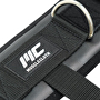 MuscleCloth Deri Padded Ankle Cuff Taban Destekli 2'li Paket Siyah