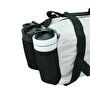 MuscleCloth Duo Spor Çanta Açık Gri