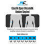 MuscleCloth Elastik Spor Dirseklik Tekli Paket Siyah