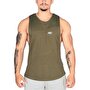 MuscleCloth Elite Kolsuz T-Shirt Haki