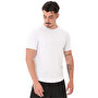 MuscleCloth Elite Reglan T-Shirt Beyaz