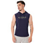 MuscleCloth Icon Kapüşonlu Kolsuz T-Shirt Lacivert